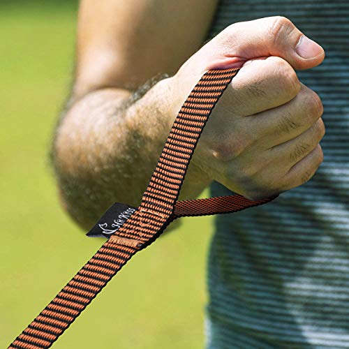 Image of Hi Kiss Dog /Puppy Obedience Recall Training Agility Lead - 15ft 20ft 30ft 50ft 100ft Training Leash - Great for Training, Play, Camping, or Backyard(15ft,Black Orange)