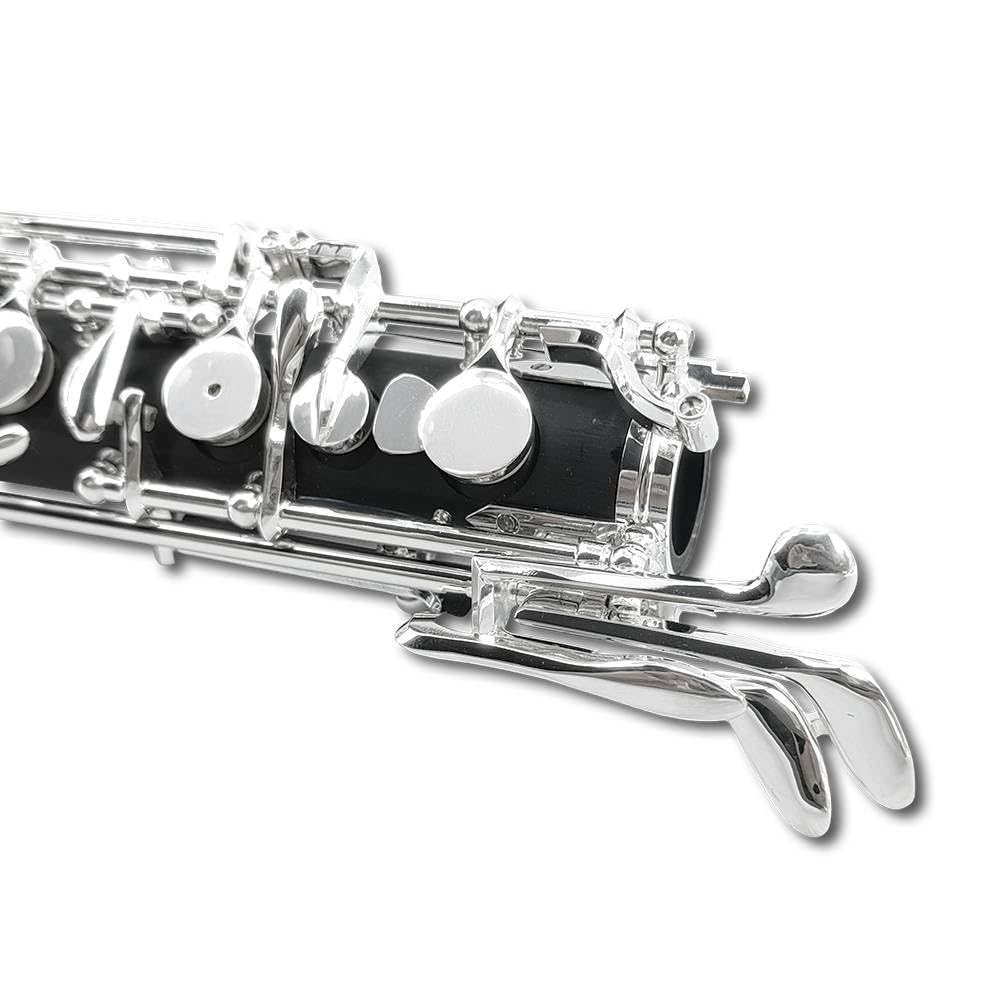 Chiave Oboe C Ebanite Legno 3a Ottava sinistra F Risonanza F con custodia