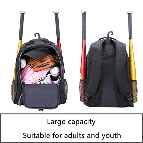 image for Himal Outdoors Baseball Bag - Bat Backpack for Baseball, T-Ball & Soft