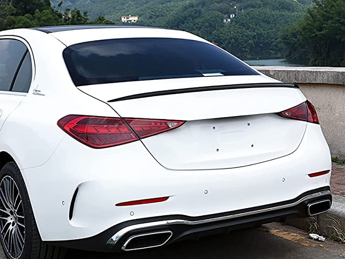 Heckspoiler Für Mercedes-Benz C-Klasse (W205) 180/200/260, Baujahr 2015–2024 – ABS, Klebend, Sportlich, Schützend, Schwarz