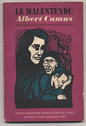 Le Malentendu (French With English Glossary) B000K052DK Book Cover