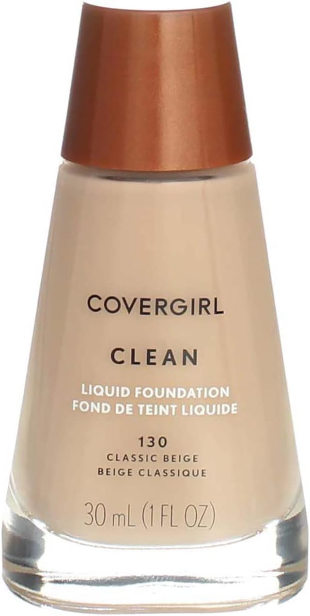 Amazon.com : COVERGIRL Clean Invisible Foundation Makeup, Dewy & Glowy ...