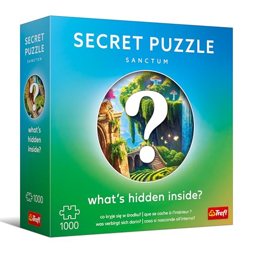 Trefl Sanctum - Rompecabezas de 1000 piezas 26.9"x18.9" | Calidad Premium Plus: Puzzle Secreto, lleno de secretos y sorpresas, serie 14+ miniatura 1