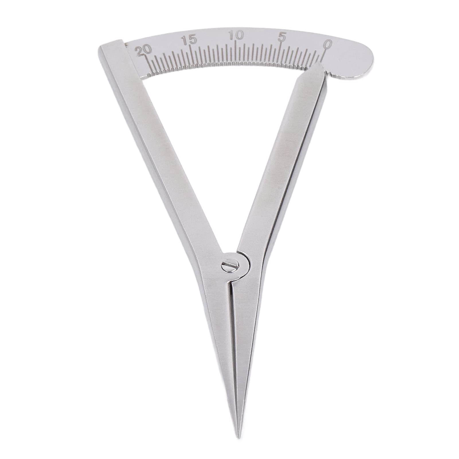 QANYEGN Divider Marking Gauge, Stainless Steel Leather Compass, Marking Gauge Fit for Leather Art Projects(Self locking line gauge)