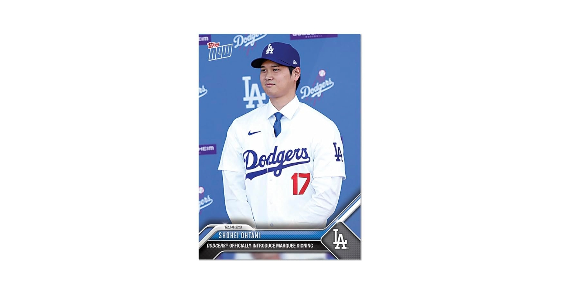 【1st card】大谷翔平 ドジャース入団限定記念カード ロサンゼルストップス Amazon.co.jp: topps now 大谷翔平 ロサンゼルス ドジャース