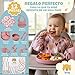Imagen de HappyDoo Vajilla Bebé Silicona 12 Piezas