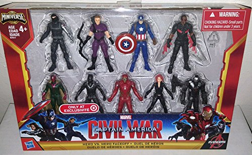 Captain America Civil War Hero vs Hero Faceoff Exclusive Set