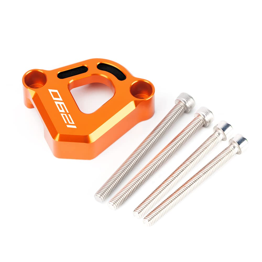 Modeer pour KTM 1290 Super Adventure R/S/T Super Duke R/GT motos embrayage esclave cylindre garde protecteur 1290ADV Superduke 1290 accessoires (Orange-1)