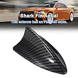 【BMW Fitment】: la aleta de tiburón de la antena de fibra de carbono está especialmente diseñada para BMW Serie 3 E90 E91 E92 E93 E92 M3, ligera y sin decoloración, para una máxima durabilidad.