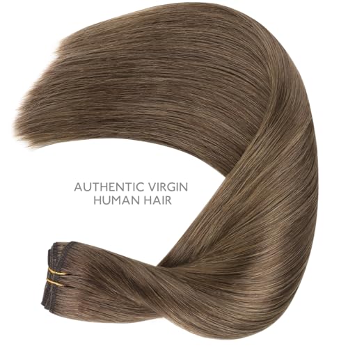 Image of WENNALIFE Sew in Hair Extensions Real Human Hair, Thick & Invisible Weft