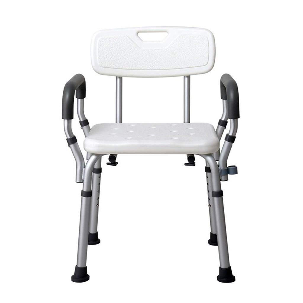 Banc de douche design en aluminium durable pour salle de bain moderne