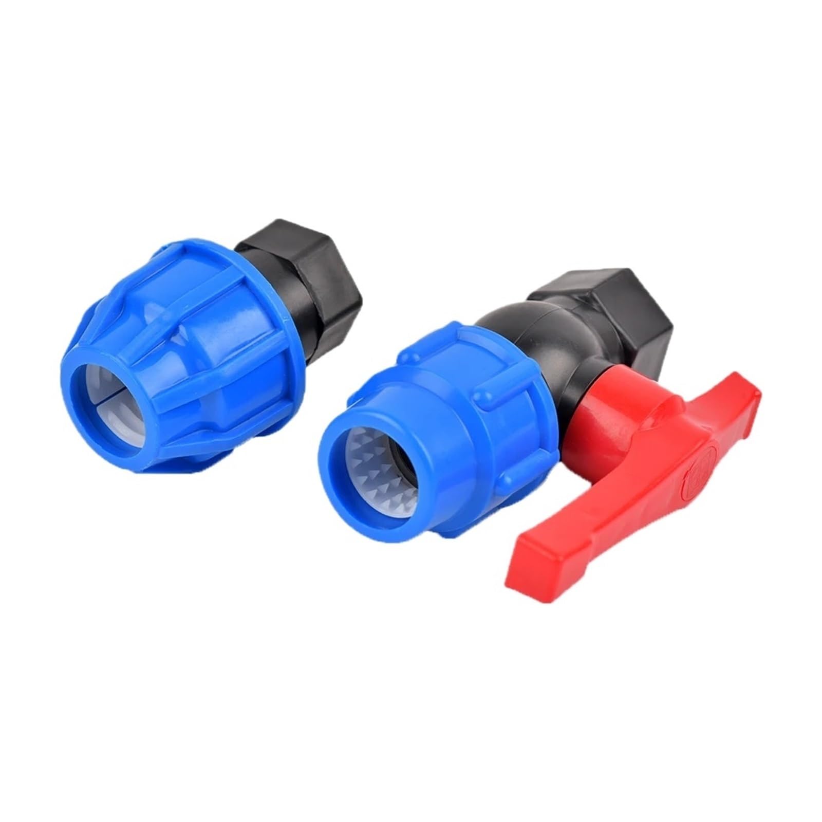 Générique 1 Jeu de Filtre à Eau à Maille mâle 120 Mailles 3/4 "1" avec connecteur de Robinet à Bille en Plastique 25/32mm for l'irrigation du Jardin agricole(E)