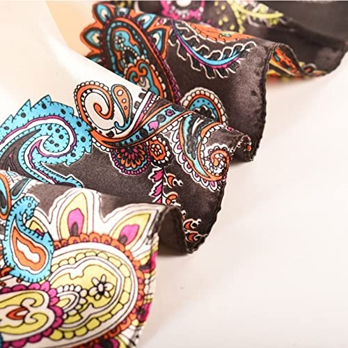 YOLAI Large Square Head Scarf Silk Feeling Neck Scarves Hair Sleeping Wrap Lightweight Headscarf For Women3