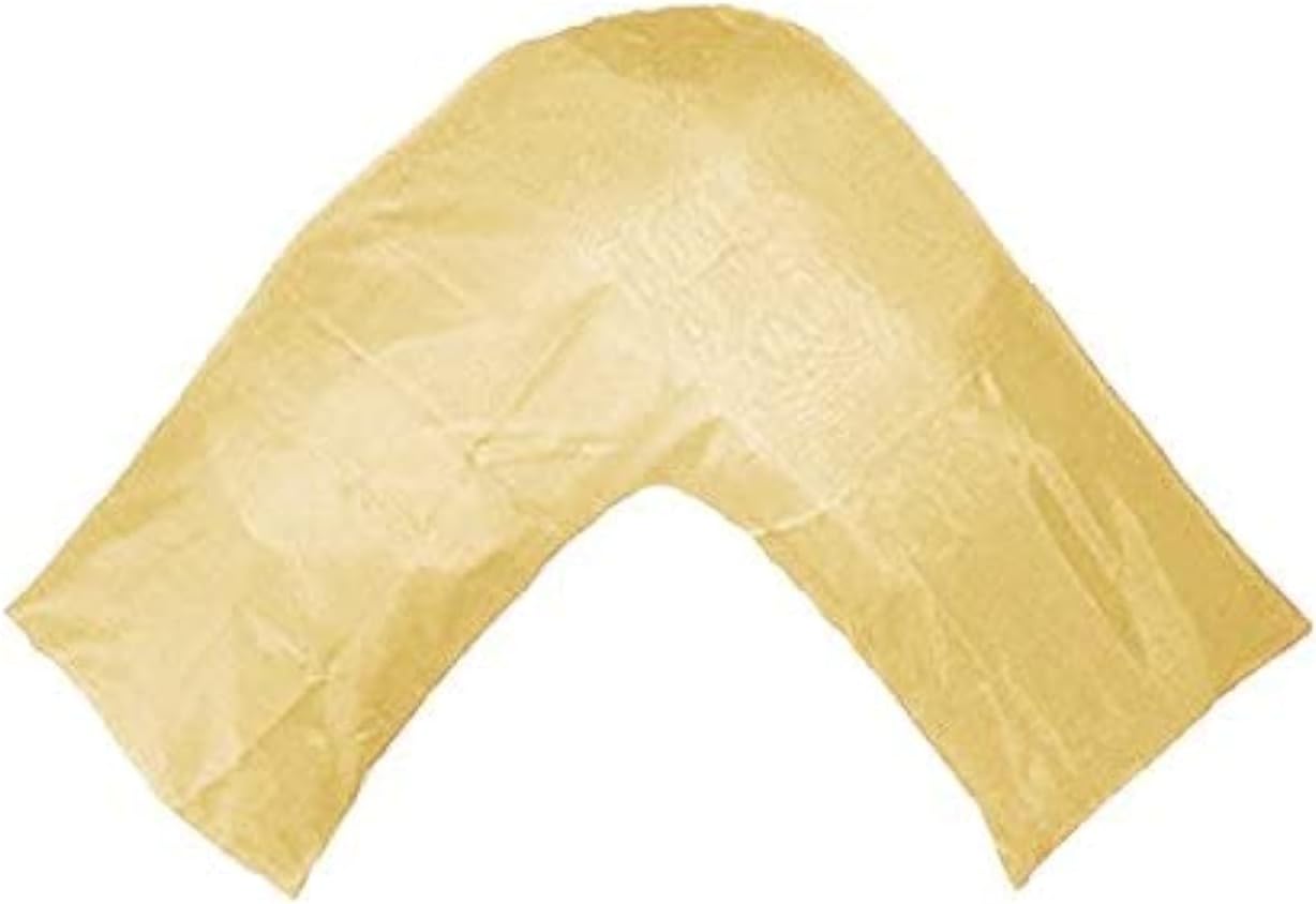 TAOSON Silky Soft Satin Soild Envelope Style V Shaped/Tri/Boomerang Pillow Cover Pillowcase Pillow Protector Cushion Cover Non Zippered Only Cover No Insert (Navy Blue/Dark Blue)