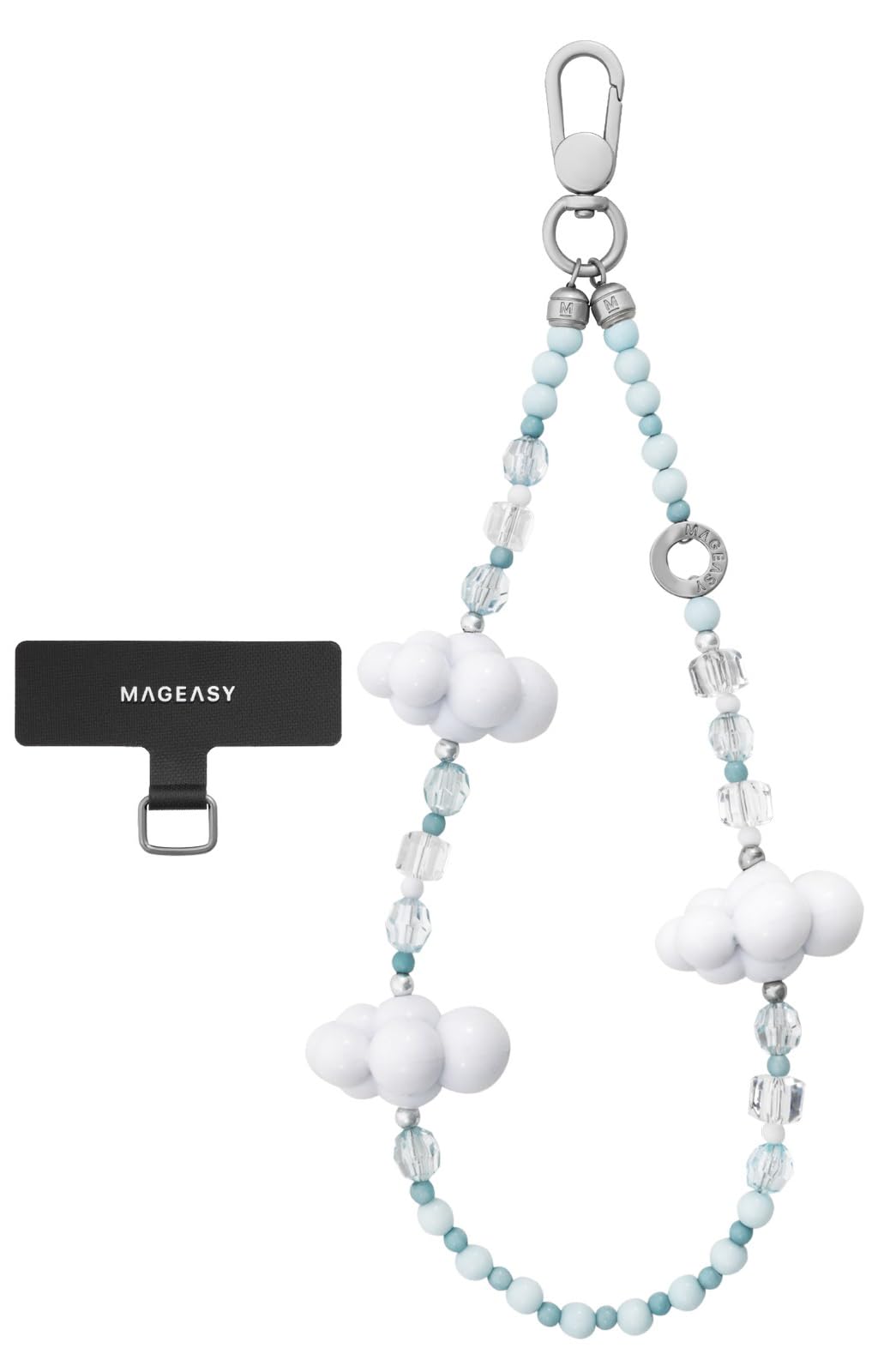 Amazon.co.jp: [MagEasy] ストラップ ビーズ スマホストラップ