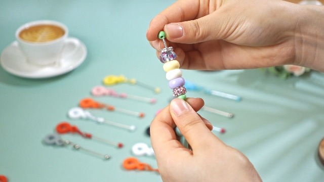 10 Pcs Stanley Cup Straw Charms - DIY Beaded Tumbler Accessories For Custom Straw Decor