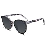 Fashion Round Sunglasses for Women Men Oversized Vintage Shades SJ2057
