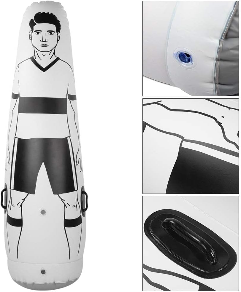 JEOZBM Inflatable Soccer Defender, Soccer Kick Defender Wall for Football Practice