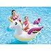 INTEX Enchanted Unicorn Inflatable Pool Float: Animal Pool Toy for Kids – 2 Heavy-Duty Handles – 88lb Weight Capacity – 89