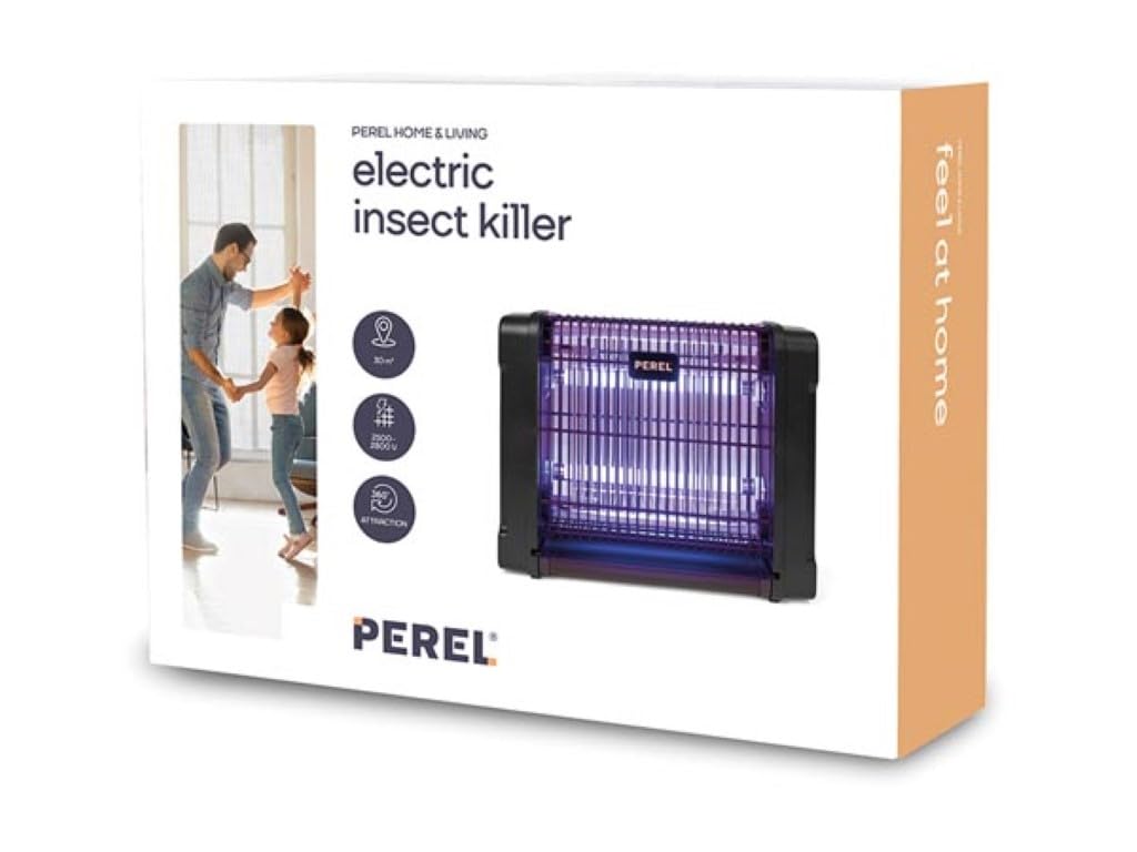 Electric mosquito trap, 360° insect killer with UV light, 2x 6 W, lamp for  rooms up to 30 m2 : Amazon.co.uk: Garden