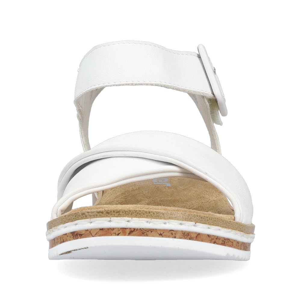Rieker Damen Klassische Sandalen V3691, Frauen Sandalen