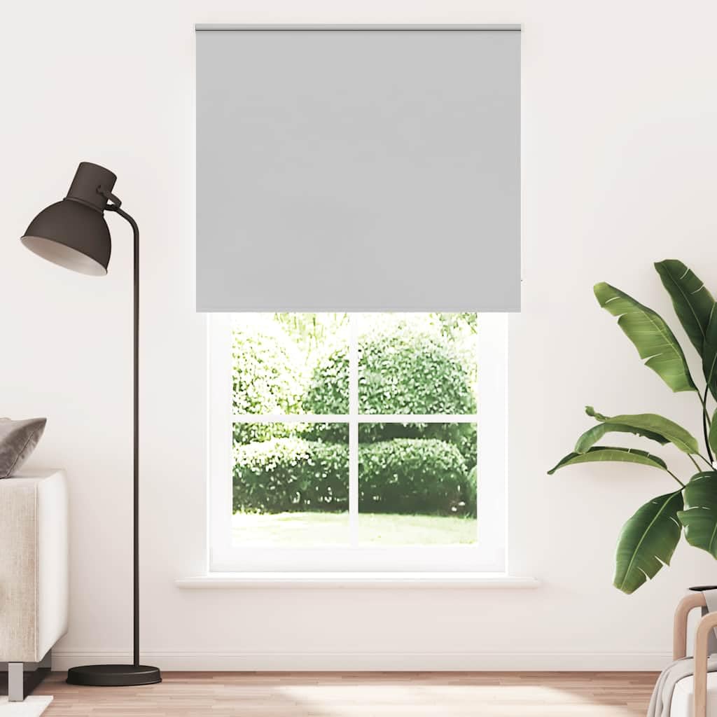 Tenda a Rullo Oscurante 135x230 cm per Finestre Grigio Chiaro | Tenda termica regolabile per camera da letto e ufficio, ideale per il controllo della luce.
