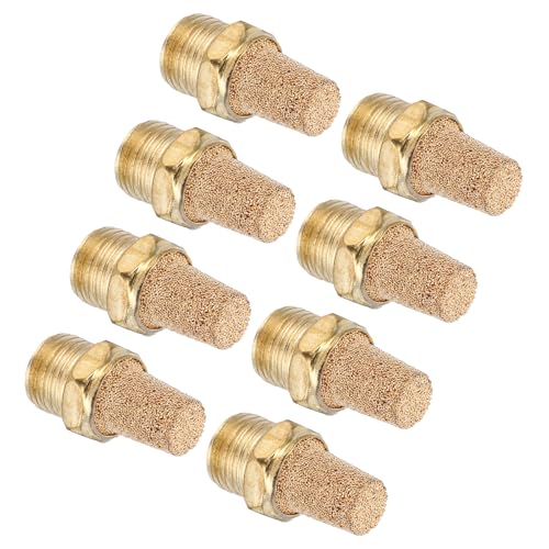 MECCANIXITY 8PCS Pneumatic Exhaust Muffler, 1/4