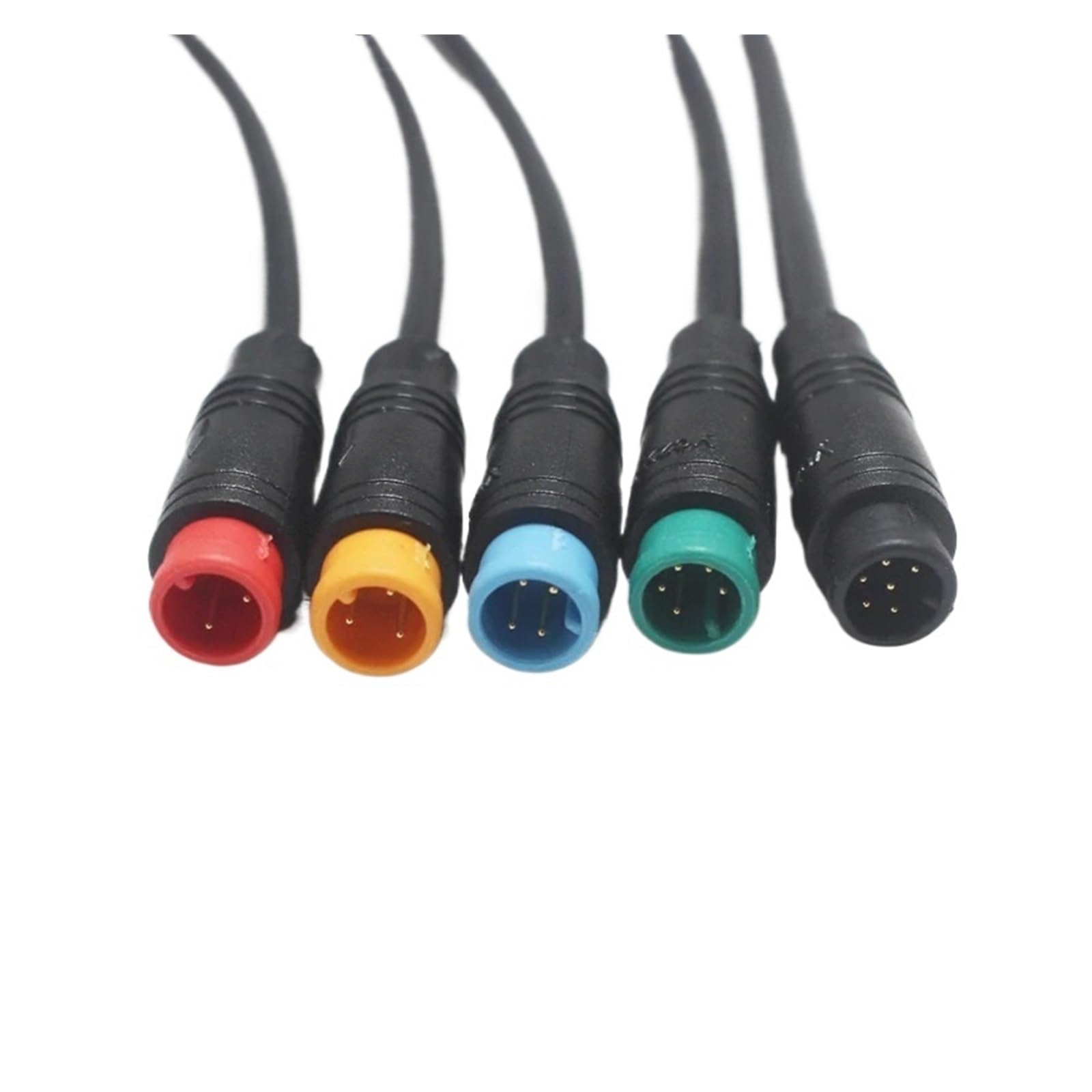 1 cable de extensión M/F para sensor de velocidad de bicicleta eléctrica de 20/100 cm M8 2 3 4 5 6 pines (100 cm, 3 pines)