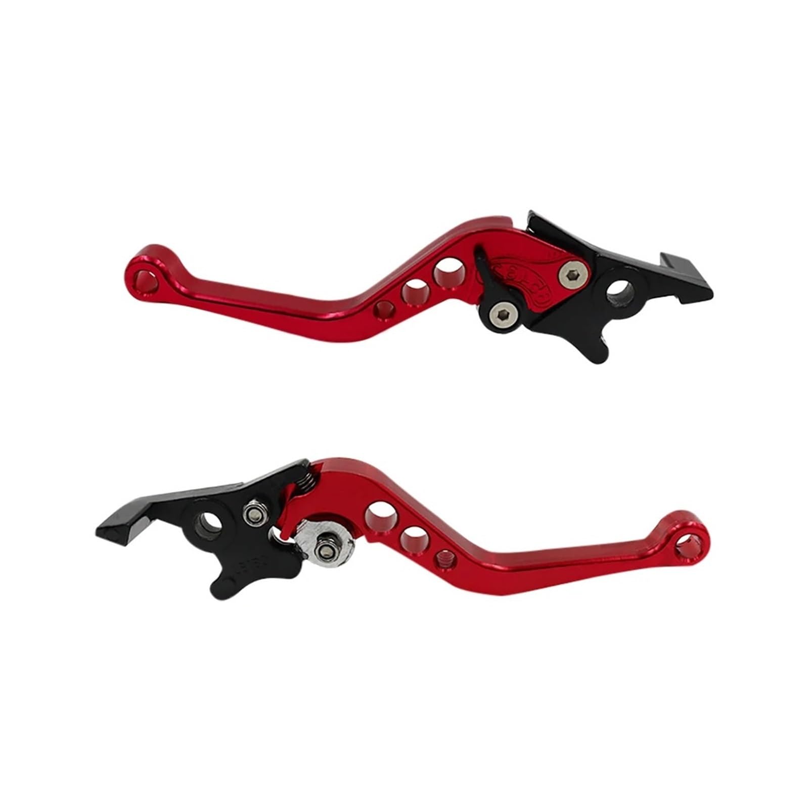 YWQJIOPM Motorcycle Brake Clutch Lever 2 Pcs Universal Motorcycle Brake Handle Adjustable Motorbike Modification Clutch Brake Lever Handle Clutch Lever