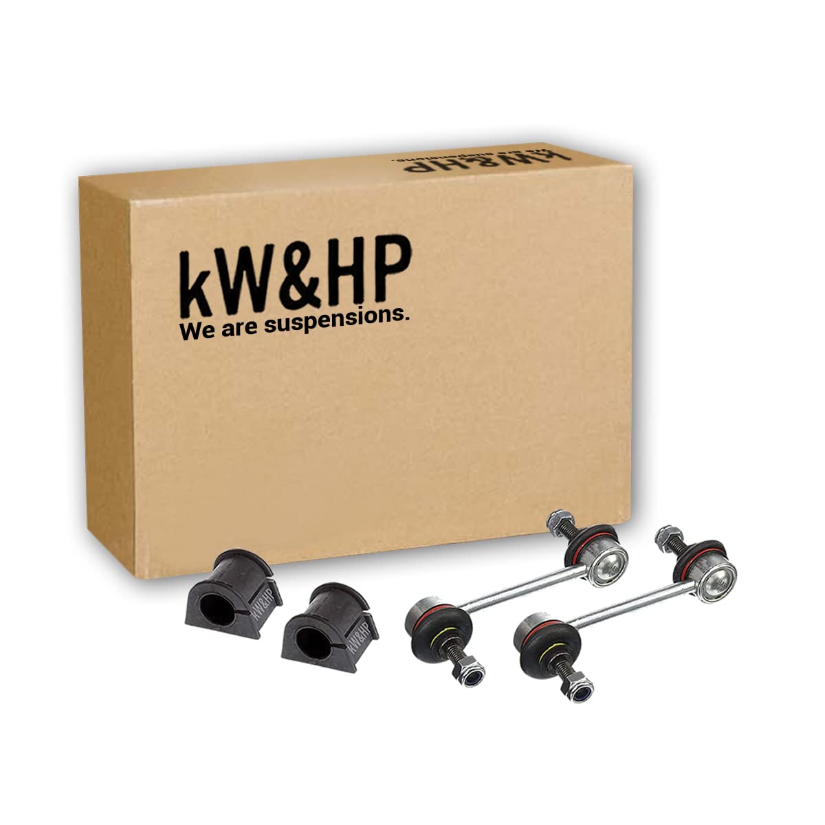KIT BRACCI BRACCETTI OSCILLANTI ANTERIORI E TIRANTI POSTERIORI, 18PZ KIT COMPLETO PER ASSALE ANTERIORE E POSTERIORE 147/156 / GT (BRA418KW)