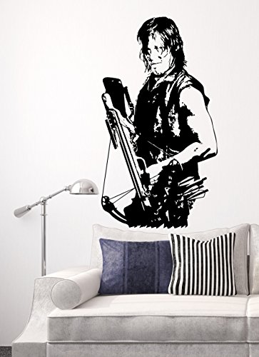 Streetwall Adesivo da Parete Daryl Season 6