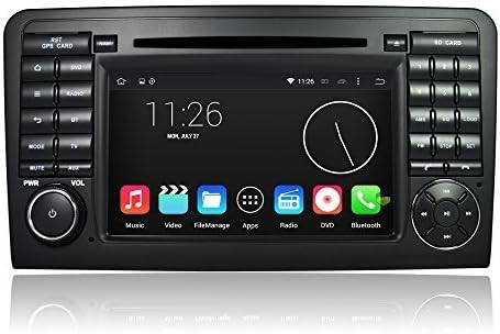 Beiinle 9002-4H Car 2 Din Pure Android Quad Core 1024600 16G for Benz ML W164(05-12) ML300/ML350/ML450/ML500 /GL X164 (05-12) GL320/GL350/GL420/GL450G/L500