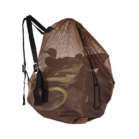Ikerall Mesh Decoy Bag 1-Pack Hunting Bags Mesh for Duck/Turkey/Waterfowl/Goose/Drake/Marllard Hunting, Gear Decoy Backpack Light Weight Blind Bag with Adjustable Shoulder Straps (Size：86 x 75 cm) Cover
