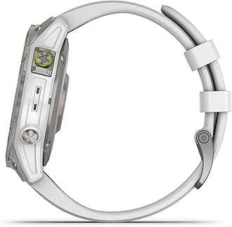 Garmin epix Gen 2, Premium Active smartwatch, Health and Wellness Features, Touchscreen AMOLED Display, Adventure Watch with Advanced Features, White Titanium