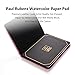 Paul Rubens Watercolor Paper Block, Artist Quality Hot Pressed Paper for Watercolors and Wet Media Block, 100 Percent Cotton, 10.63 x 7.68 inches, 140lb, 20 Sheets (Pink)