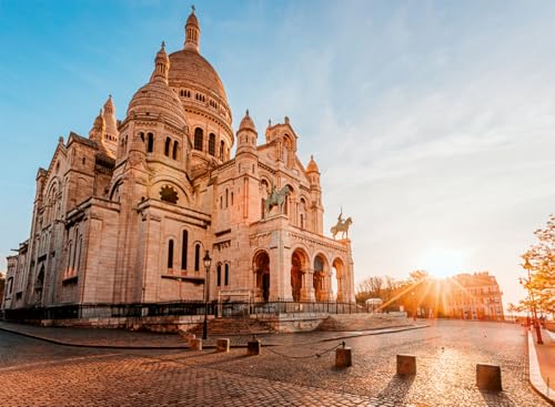 Puzzle 500 pièces : La lumière du Sacré C?ur Ravensburger Nathan - vue 4