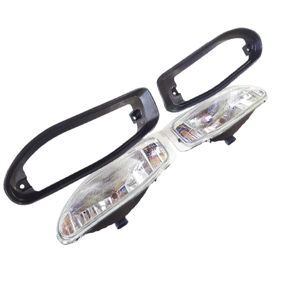 Riloer 2pcs 12V 51W 9006 fendinebbia anteriori dell'automobile, sinistra destra alogeni fendinebbia sostituzione per T0Y0TA H-ilux M-K5 2WD (Tiger D4D) 2003-2005, kit di sostituzione impermeabile