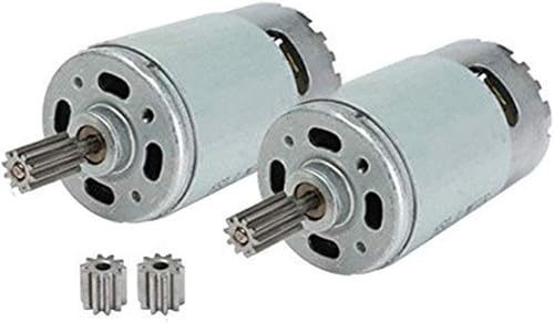 2 unids Universal 550 40000RPM Motor eléctrico RS550 12V Motor Drive Accesorio para RC coche niños paseo en juguetes piezas de repuesto