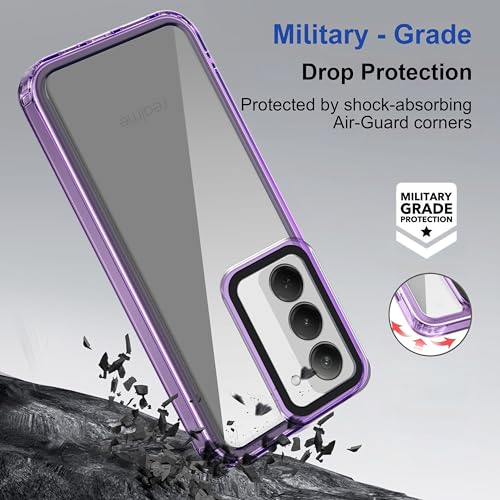 Image of Zapcase Back Case Cover for Realme P3x 5G | Compatible for Realme P3x 5G Back Cover | Case Cover with Camera Protection | (TPU + PC | Translucent Purple)