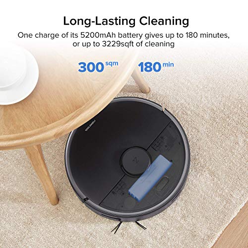 Image of roborock S4 Max Robot Vacuum with Lidar Navigation, 2000Pa Strong Suction, Multi-Level Mapping, No-go Zones, Ideal for Carpets and Pets Robotic Vacuum(Renewed)