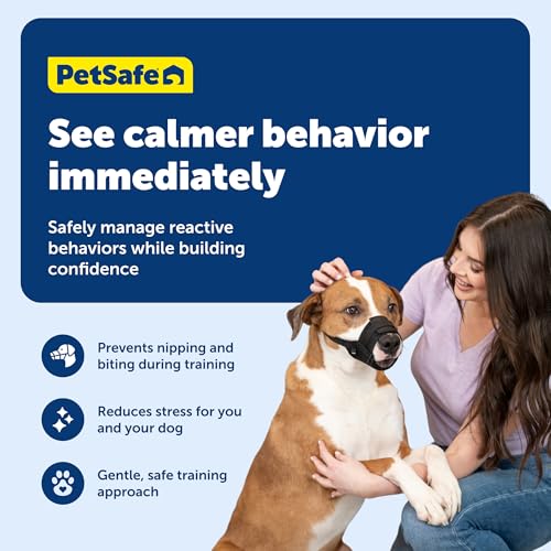 PetSafe Dog Muzzle, Black, Medium - image 4