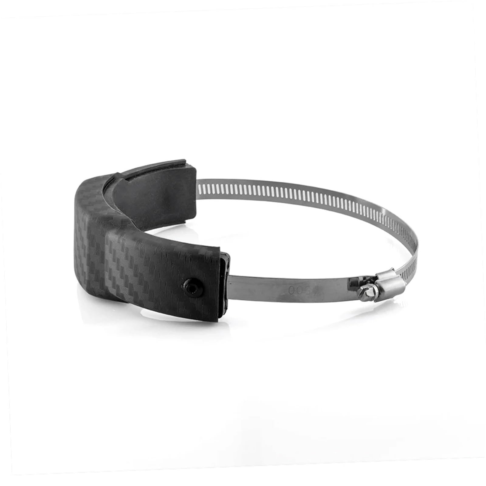 Protecteur de curseur d'échappement universel pour moto, accessoires d'échappement Bouclier Thermique Couvercle d'échappement de moto(Round type)
