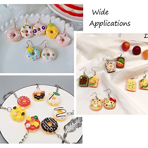 Cheriswelry Food-Shaped Resin Pendants for Jewelry Making - Image 3