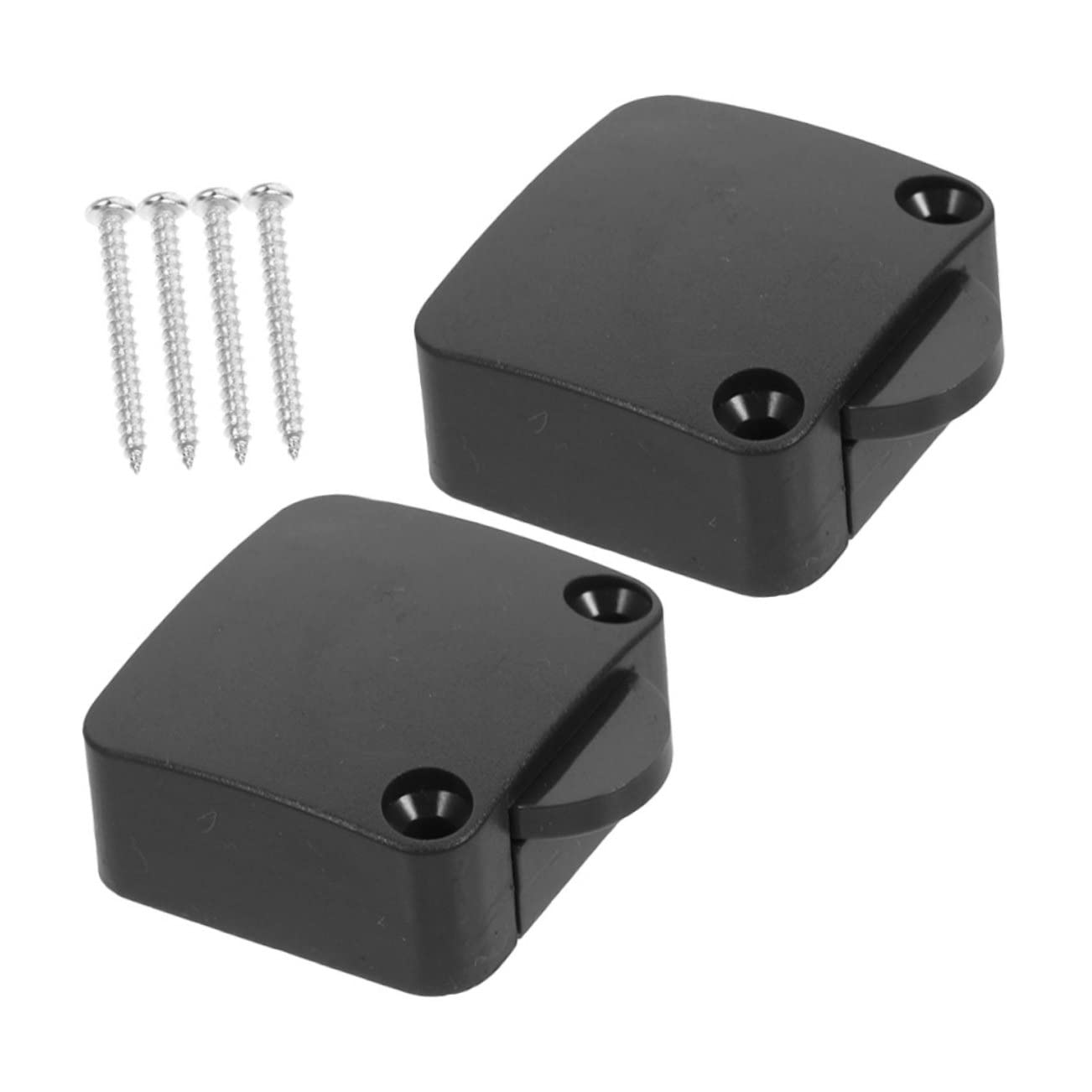 SOLUSTRE 10piezas Interruptor De Luz De Armario Control Automático Para Puertas De Muebles y Closets Compatible Instalación Color Negro