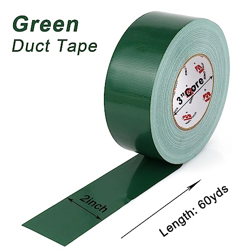 Ruban adhésif vert imperméable flexible 51mm 52m BOMEI PACK - 2