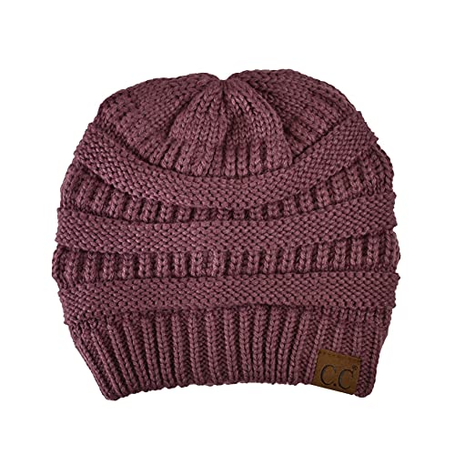 Image of Cambridge Select Thick Slouchy Knit Oversized Beanie Cap Hat