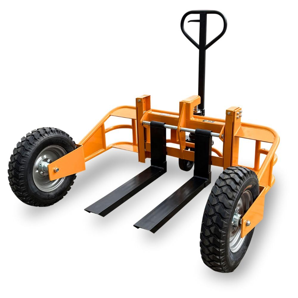 Geländehubwagen Oswald GH12-1.250 kg Tragkraft - verstellbare Gabeln - Handhubwagen, Stapler