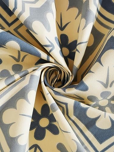 Image of Home Sizzler 144TC Floral Delight Grey Single Bedsheet with 1 Pillow Cover