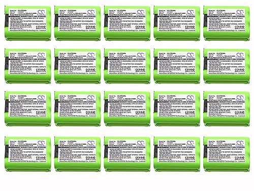 (20 Pack) XSP Battery for Tri-Tronics Classic 70 G3, Field 90 G3, Flyway G3, G3 Field, PN TRI-TRONICS1272800 1281100 Rev.B
