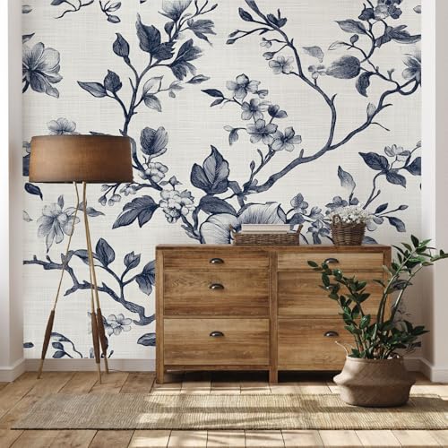 Papier Peint Texture Bois pour Masquer les Défauts des Murs du Salon - 4